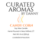 Candy Corn - 8 oz soy candle