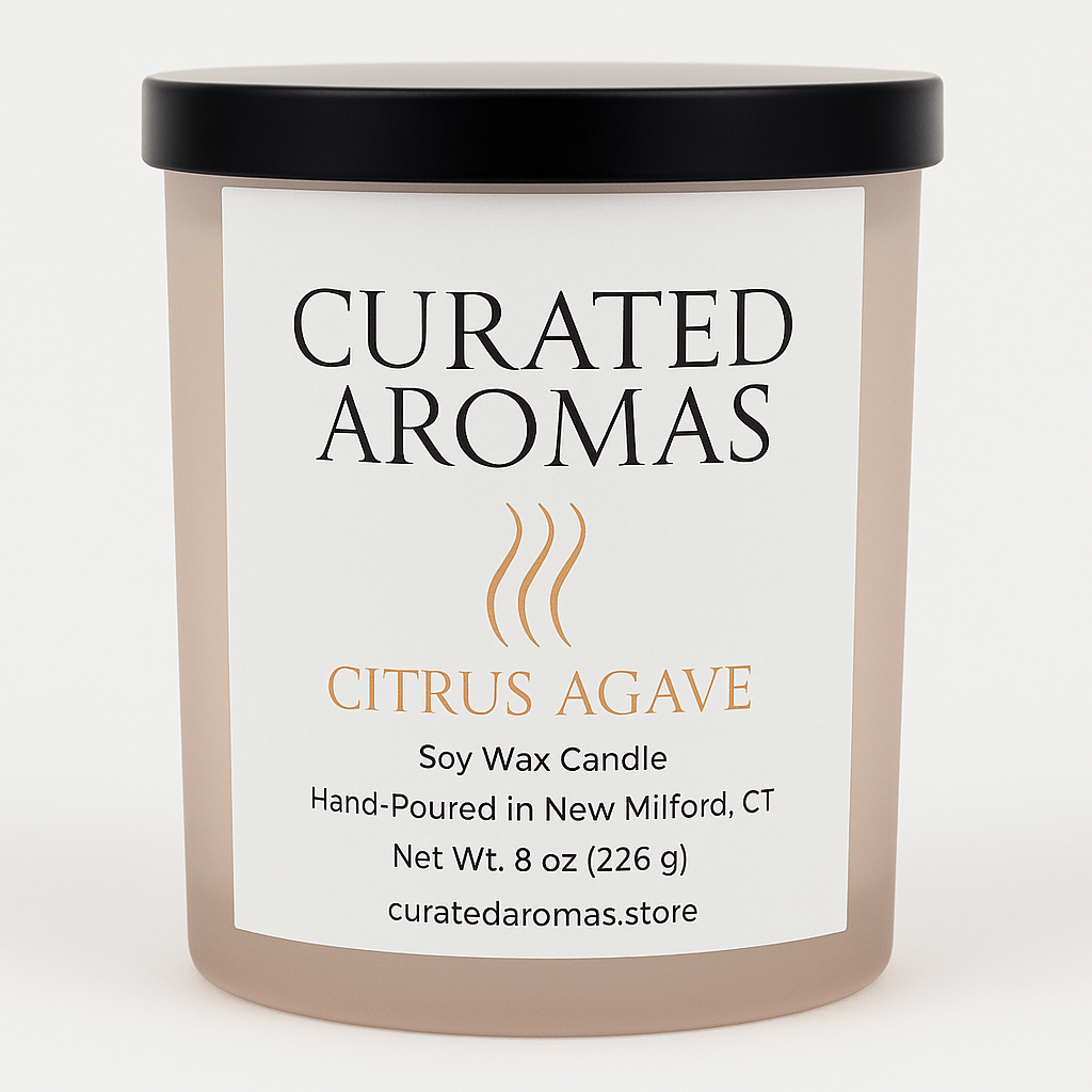 Citrus Agave – 8 oz soy candle