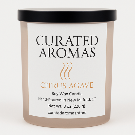 Citrus Agave – 8 oz soy candle