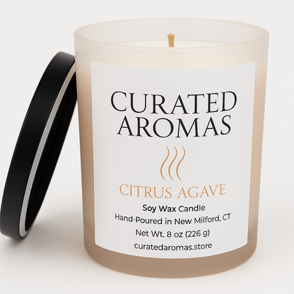 Citrus Agave – 8 oz soy candle