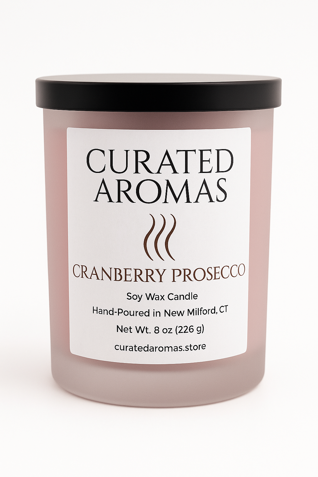 Cranberry Prosecco - 8 oz soy candle