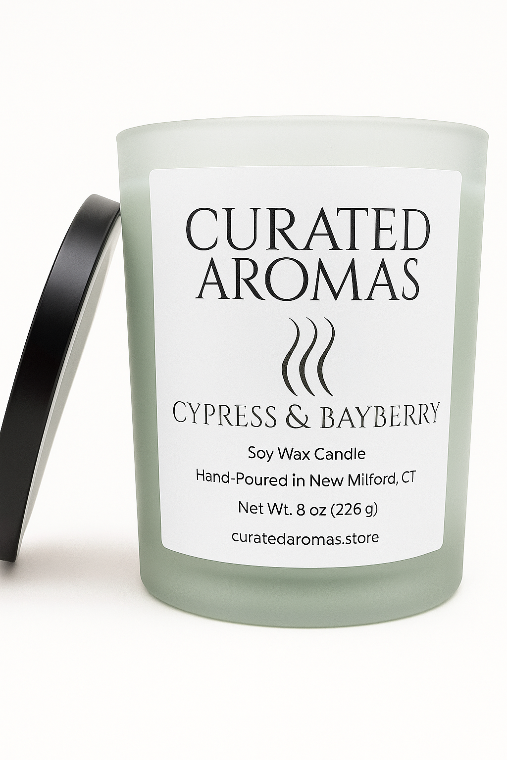 Cypress & Bayberry - 8 oz soy candle